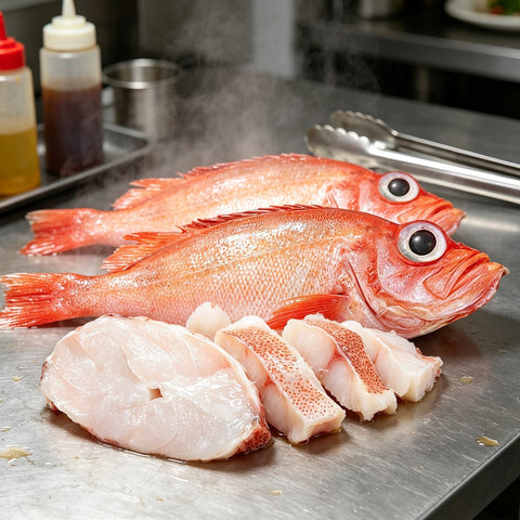 Red Snapper Steaks and Whole Fish